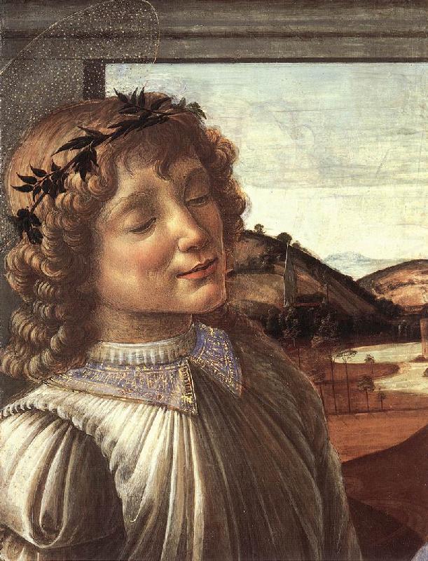 BOTTICELLI, Sandro Madonna and Child with an Angel (detail)  fghfgh china oil painting image